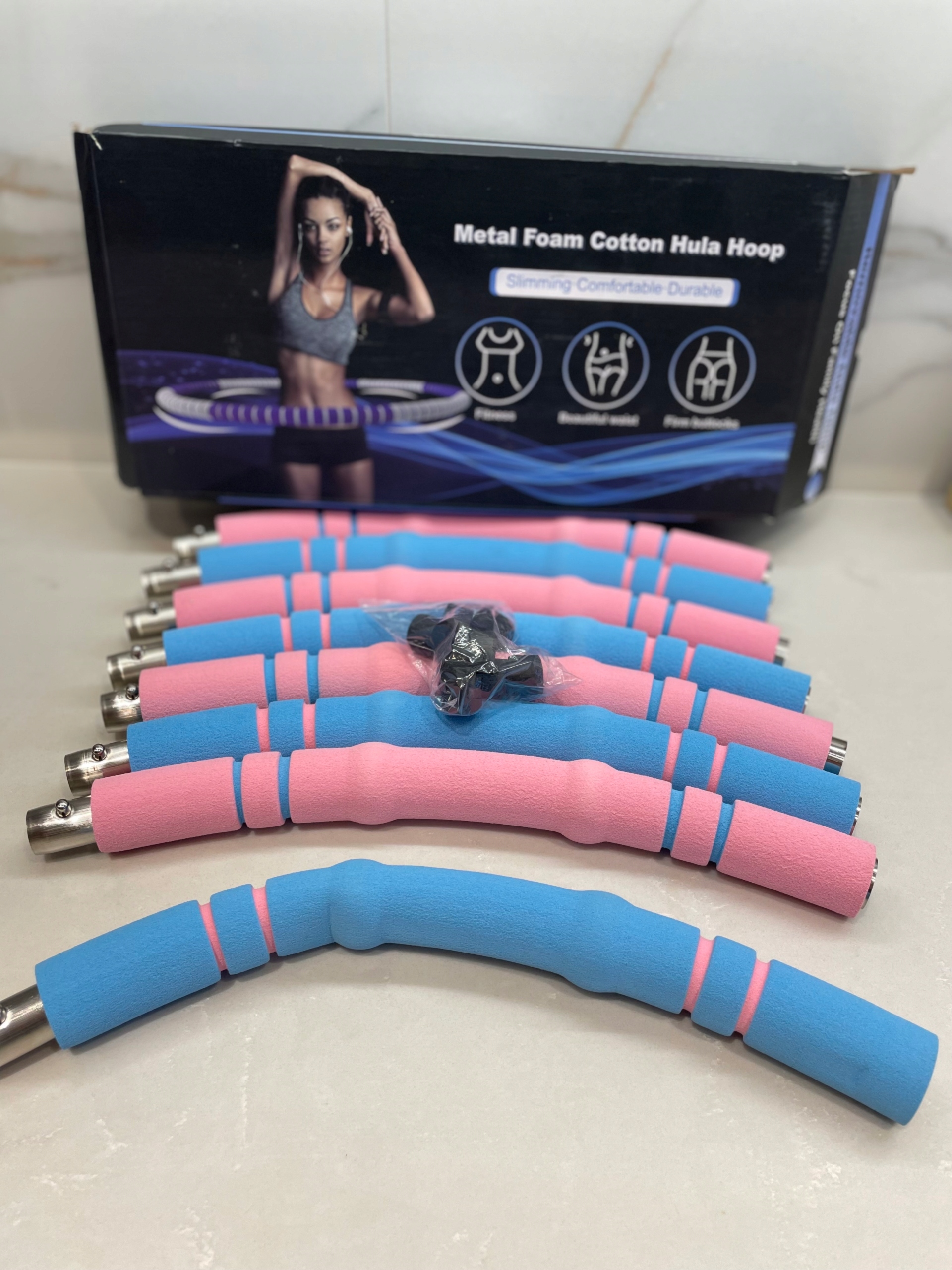 Hula hop Ikonka 85 cm wielokolorowy defekt Rodzaj inne