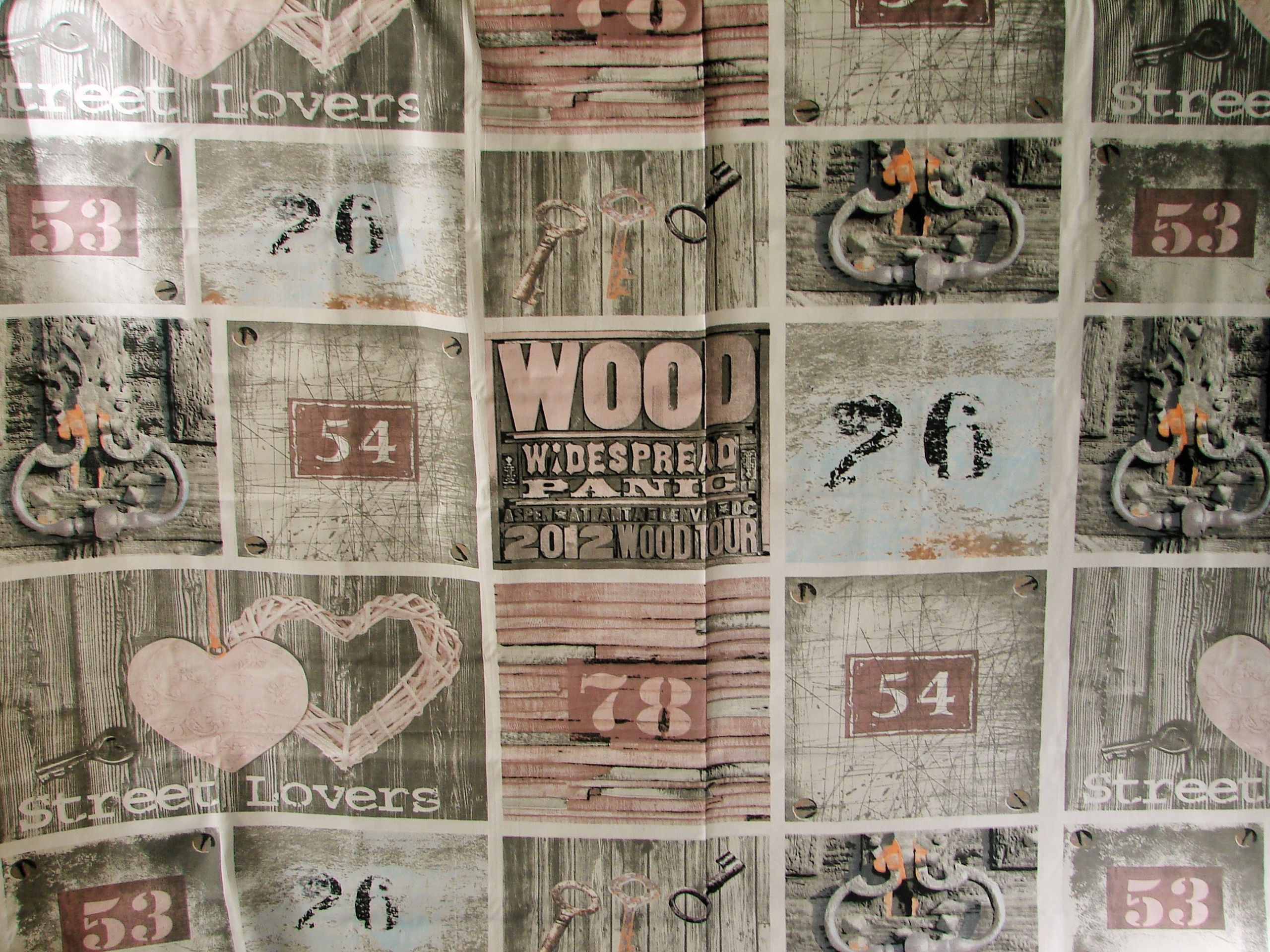 Kupon Bawełna shabby chic 1,60 x 2,70 m
