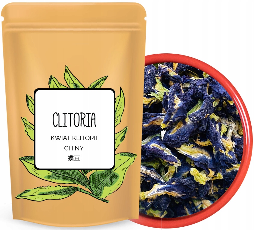 

Klitoria Ternateńska butterfly pea tea Niebieska