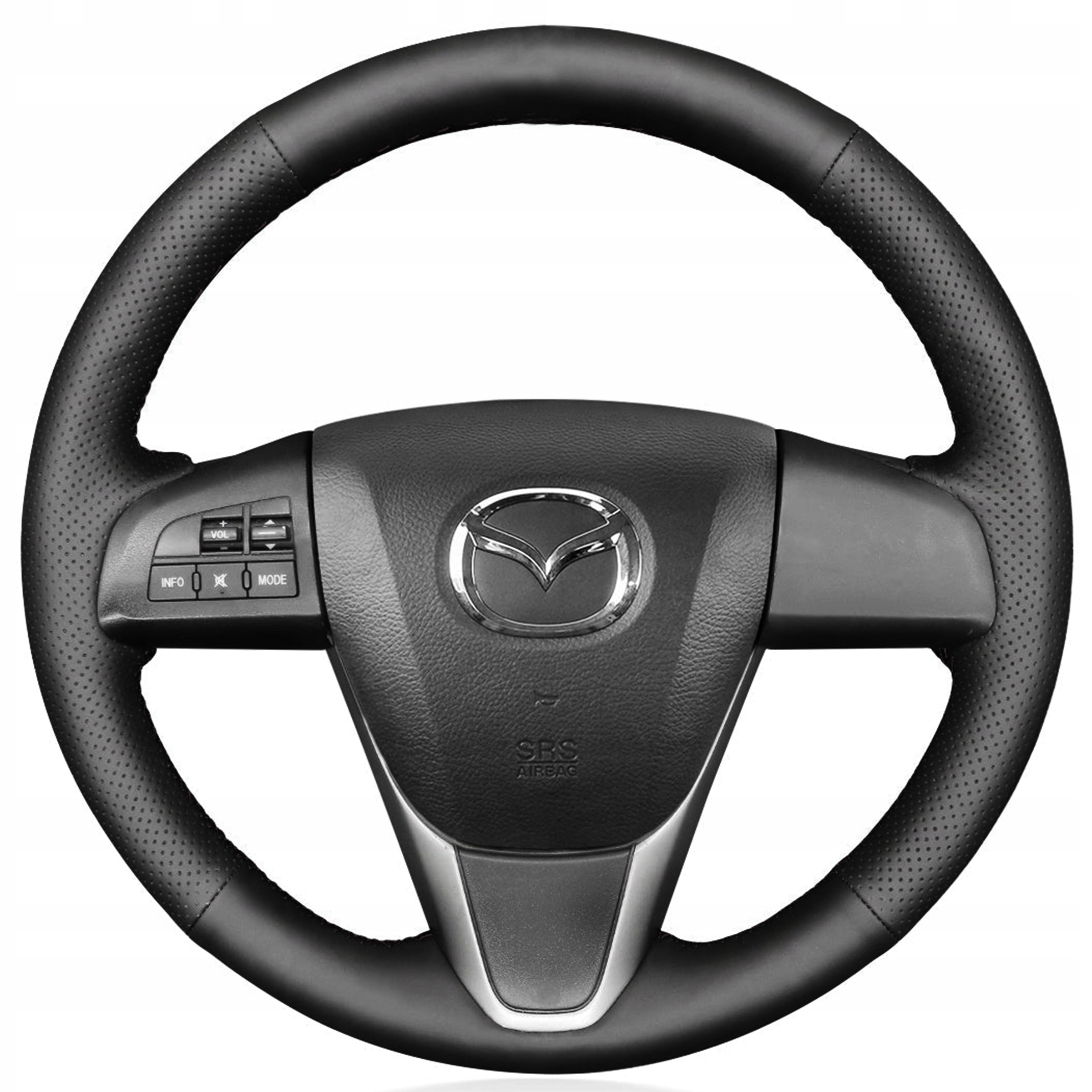 POKROWIEC KIEROWNICY OBSZYCIE MAZDA 3 5 6 CX-7 CX-9