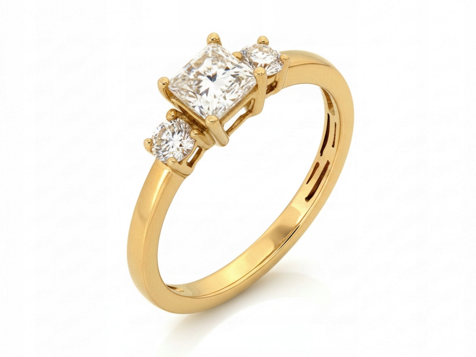 Prstýnek s brilianty Lab Grown 0,985ct r15 jako dárek
