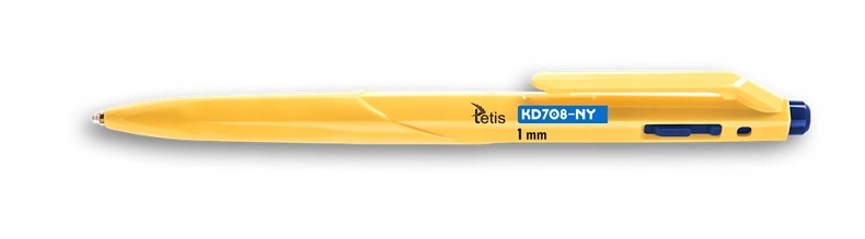 

Długopis olejowy automat 1mm Tetis KD708 niebieski