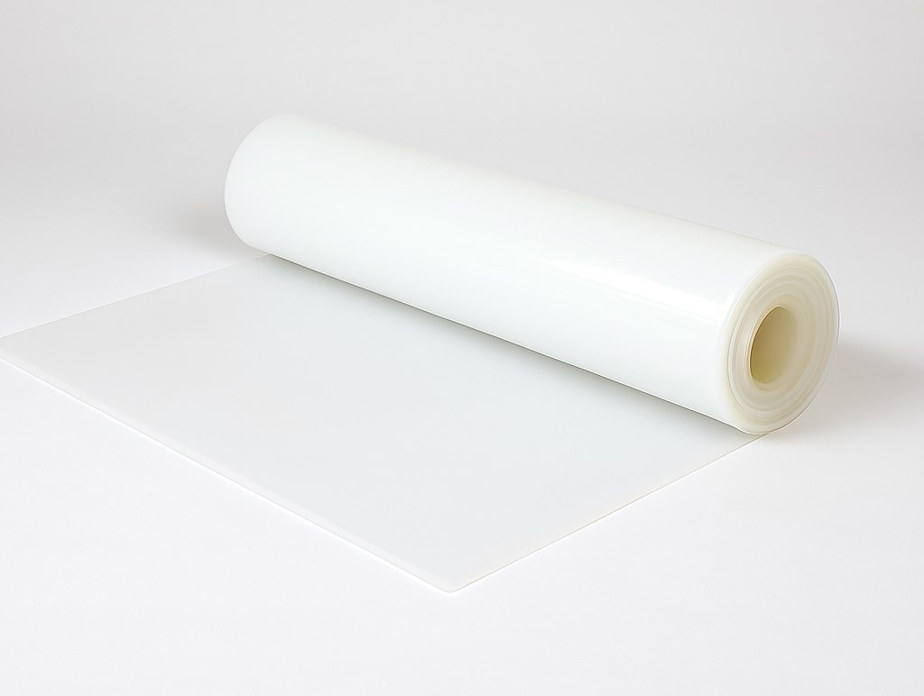 Płyta silikonowa Mvq Vmq mata transparentna grubość 3mm kolor mleczny 0,6m2