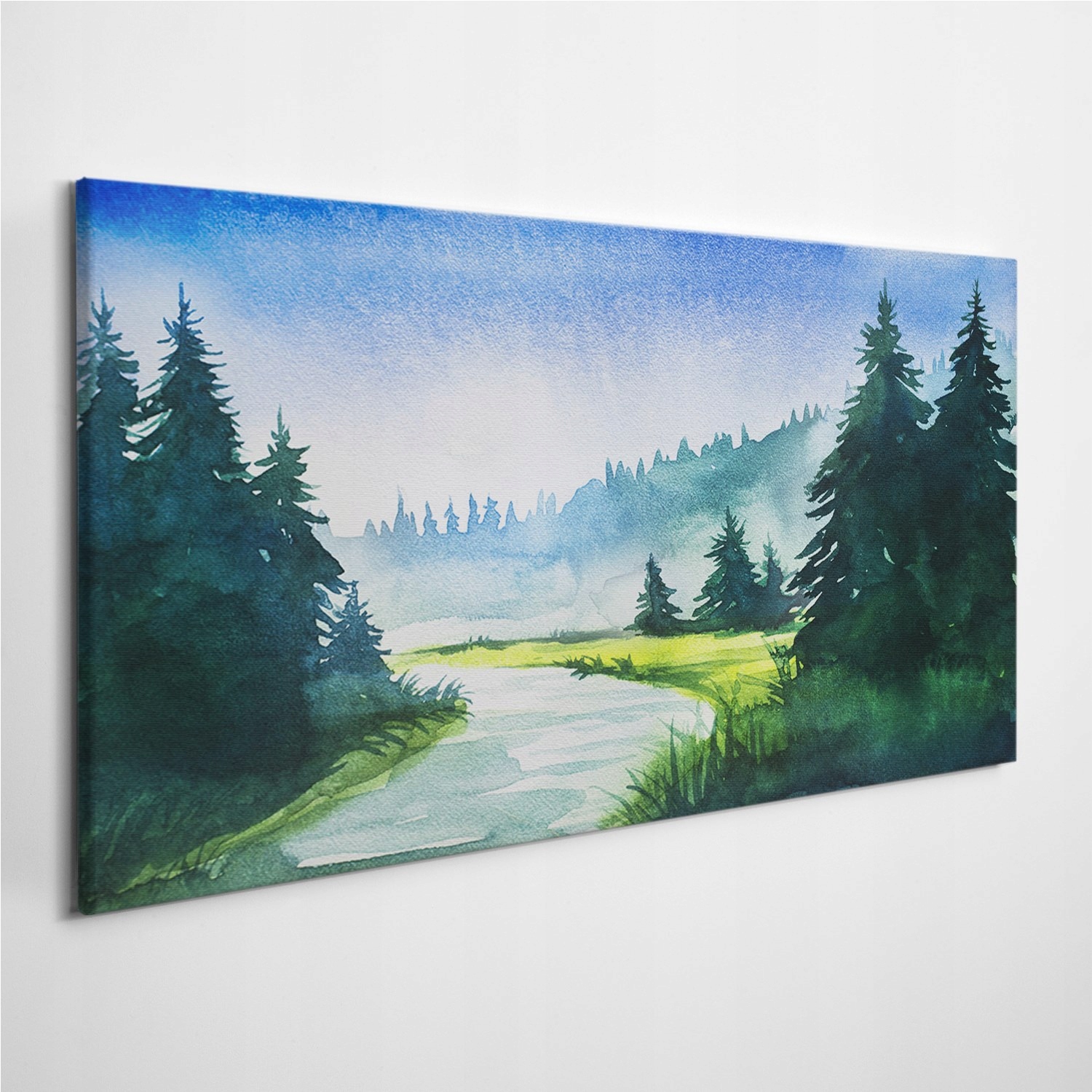 

Foto-obraz z zdjęciem Las Jezioro Góry Woda 120x60