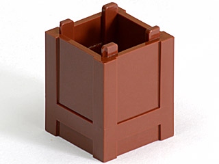 

Lego Kontener Pojemnik Skrzynia Brązowa 61780 2szt