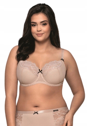 Polovyztužená krajková podprsenka Pia 80G Mefemi