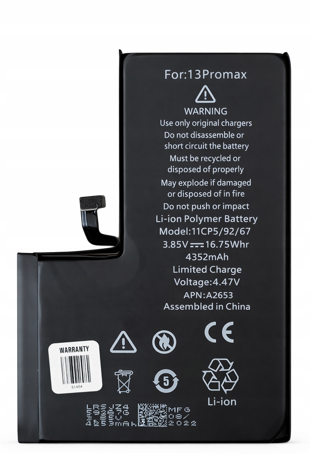 Bateria do iPhone 13 Pro Max – No Pop-Up Bez komunikatu