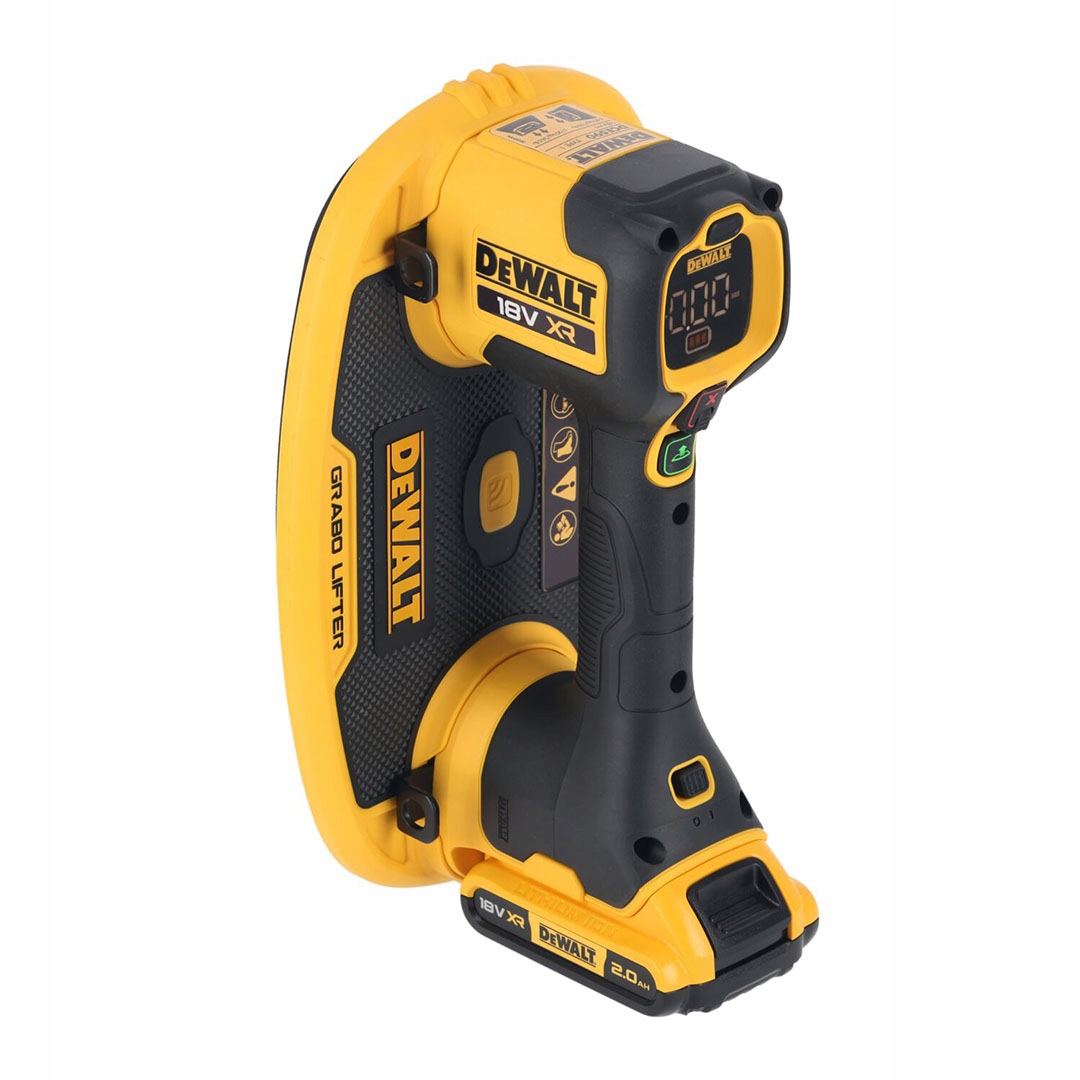 Vákuový zdvihák DeWALT DCE590D1T 18V Xr 1x2Ah Grabo Tstak 120 kg