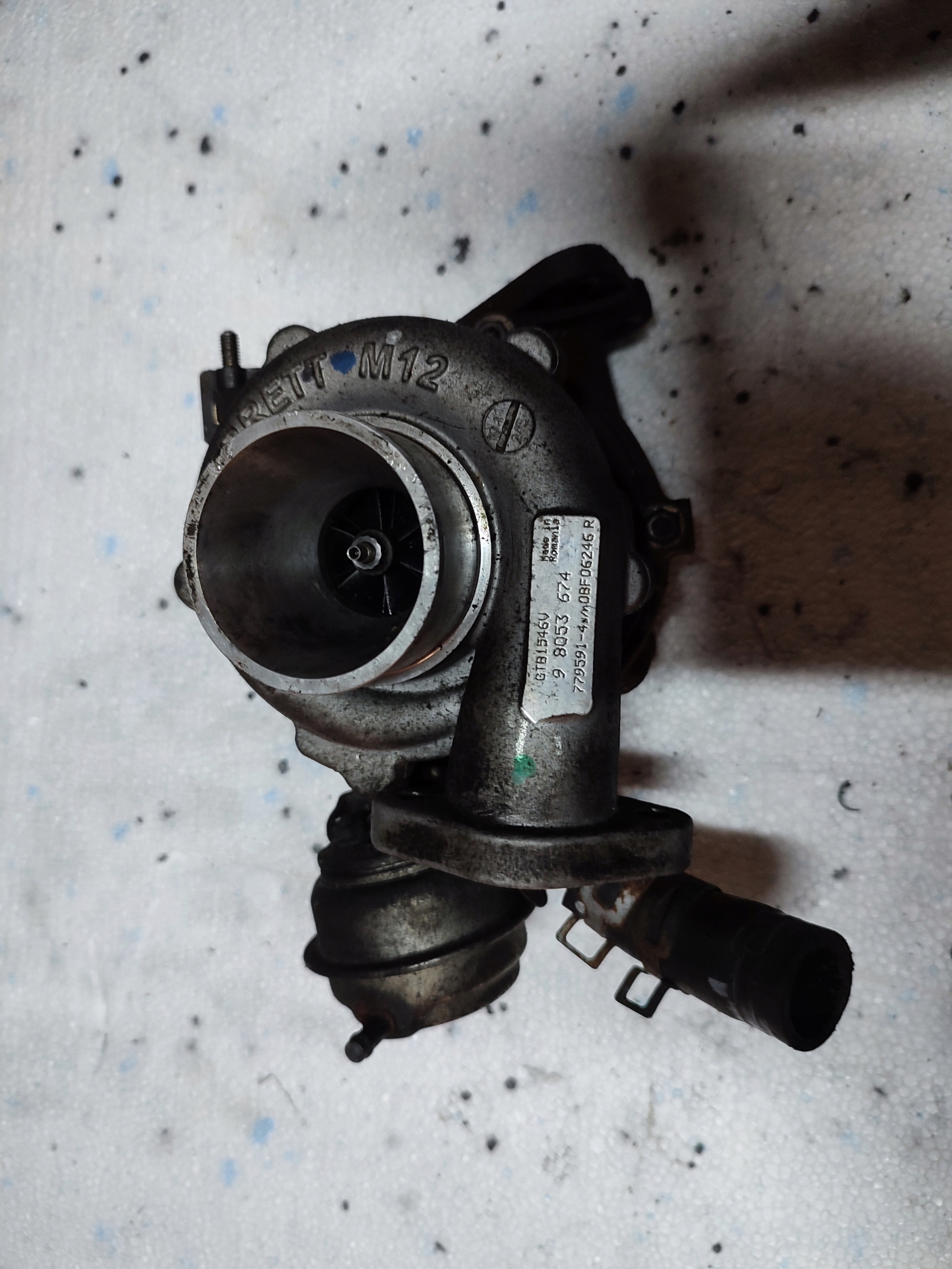turbo TURBINA ASTRA J 1.7 CDTI 98053674