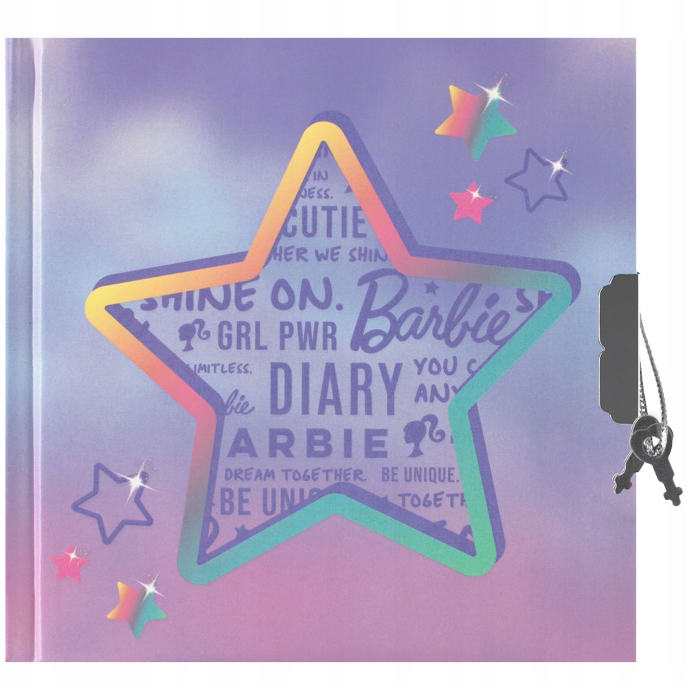 

Pamiętnik Zamykany Na Kluczyk Notes Barbie