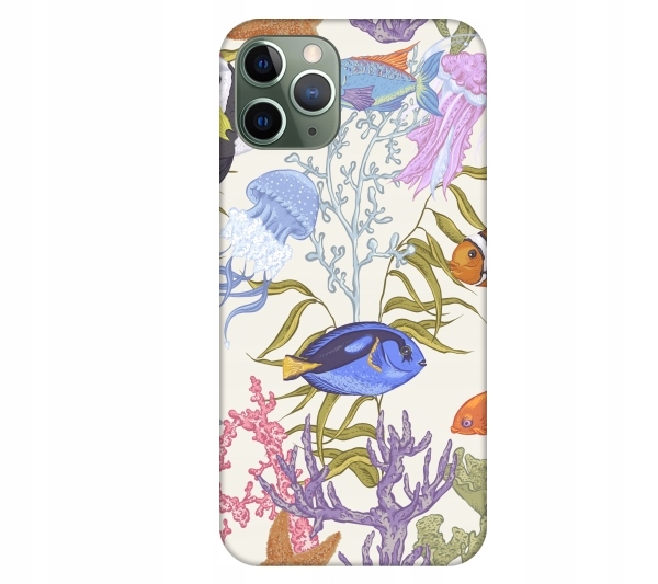 

Etui pokrowiec do iPhone 11 Pro Rafa koralowa
