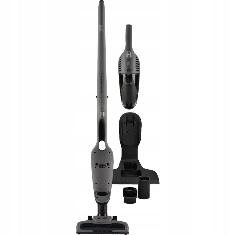 Odkurzacz Bezprzewodowy Pionowy akumulatorowy Led 60min Gorenje SVC216FGD