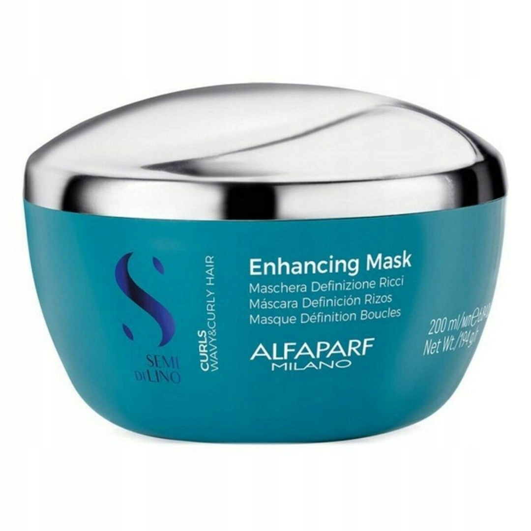 Maska na vlasy Alfaparf Milano Semi Di Lino Curls 200 ml (1 Kusů)