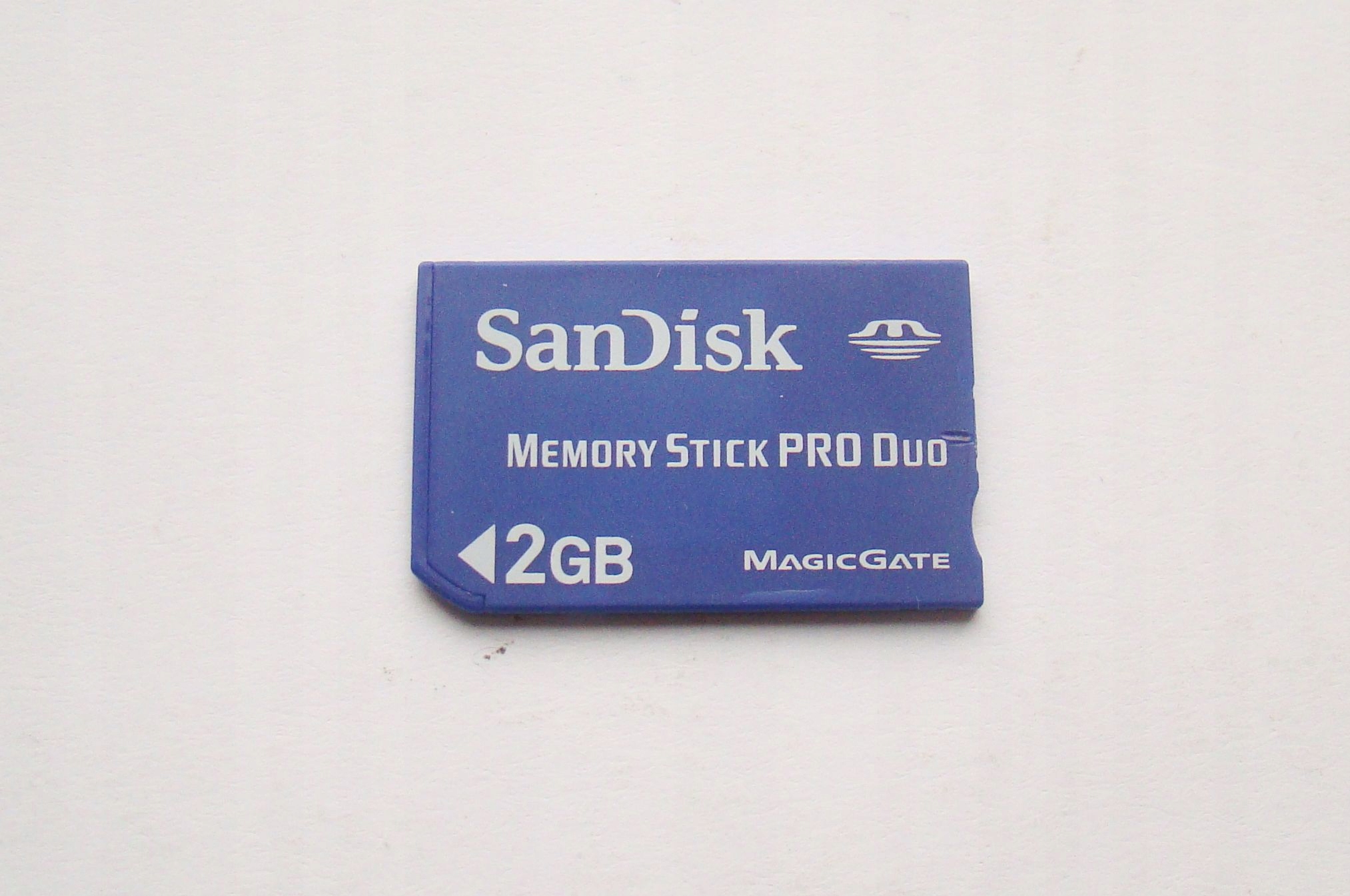 Karta pamięci MEMORY STICK PRO DUO 2 GB San Disk Magic Gate granatowa