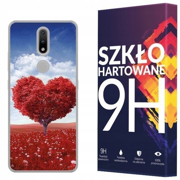 

Etui Do Nokia 2.4 Nadruk Fotocase 0.3mm + Szkło 9H