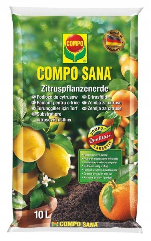 Podłoże do CYTRUSÓW 10L COMPO SANA ziemia