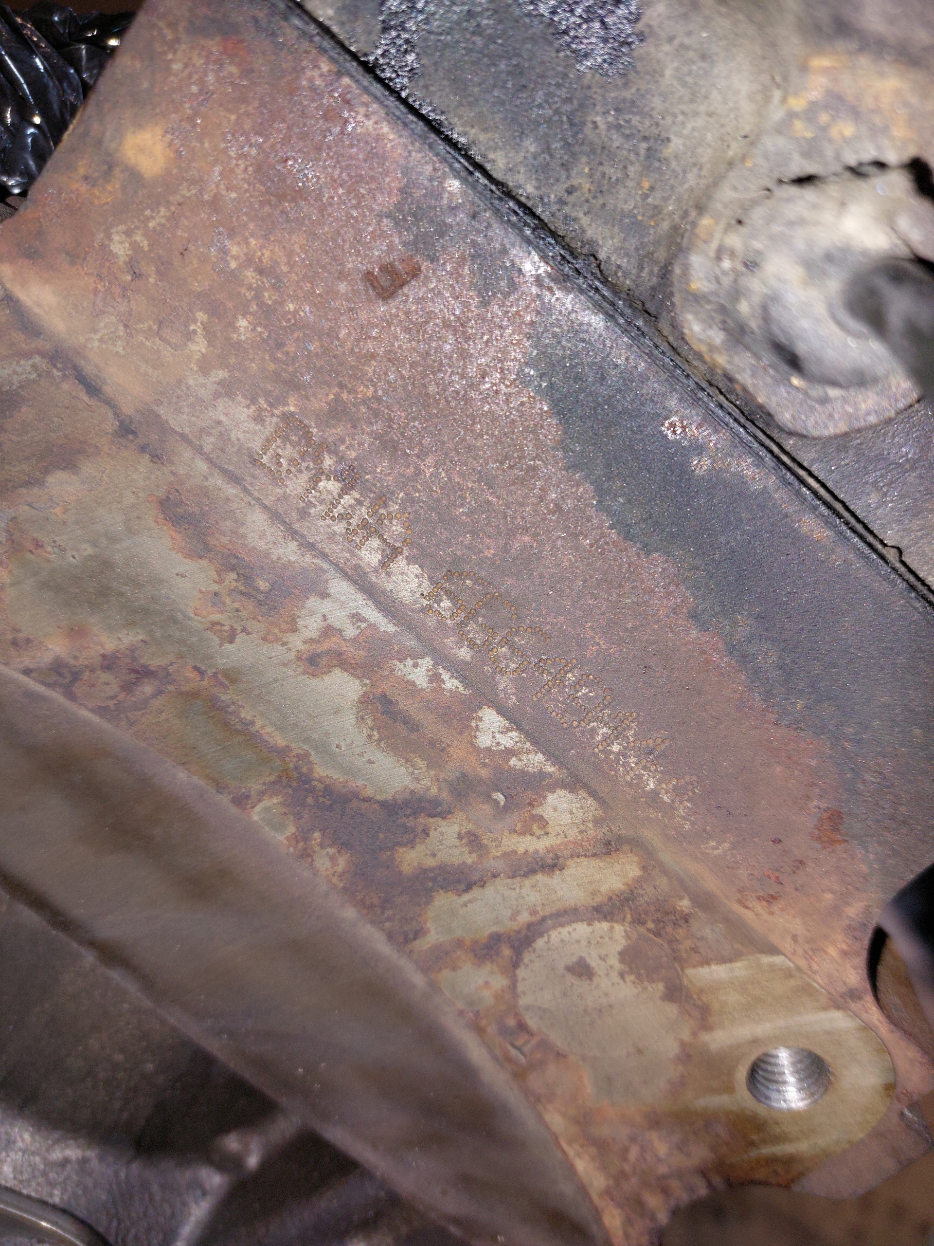 engine pillar unprotected FORD S-MAX 1.8TDCI 125KM QYWA