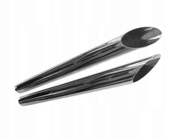 TW-013 - ГЛУШНИК НАКОНЕЧНИК ГЛУШНИКА ХРОМ CHOPPER DRAG КЛАСИКА