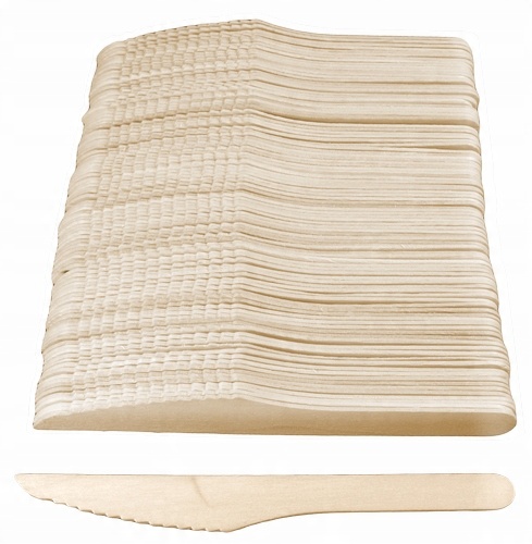 

Noże drewniane Clarina jednorazowe 16,5cm 100szt