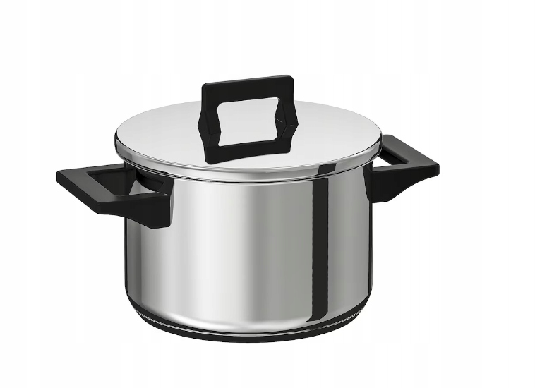 

Ikea Snitsig Garnek z pokrywką, stal nierdz, 3 l