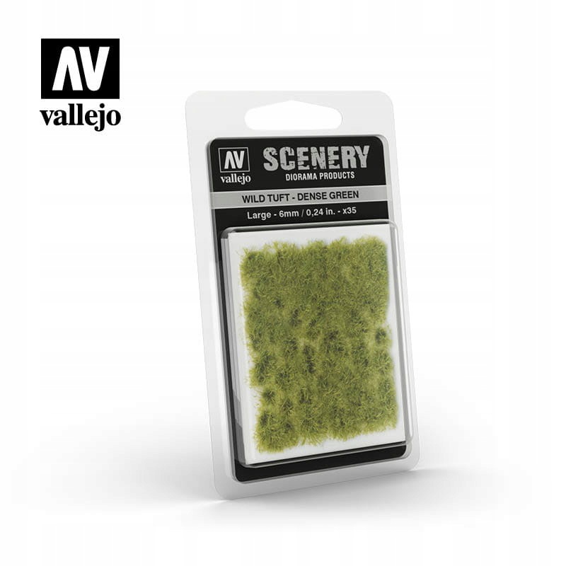 Wild Tuft – Dense Green (6mm, 35szt) Vallejo SC413