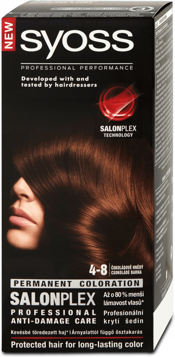 

Syoss Farba SalonPlex 4-8 czekoladowy brąz