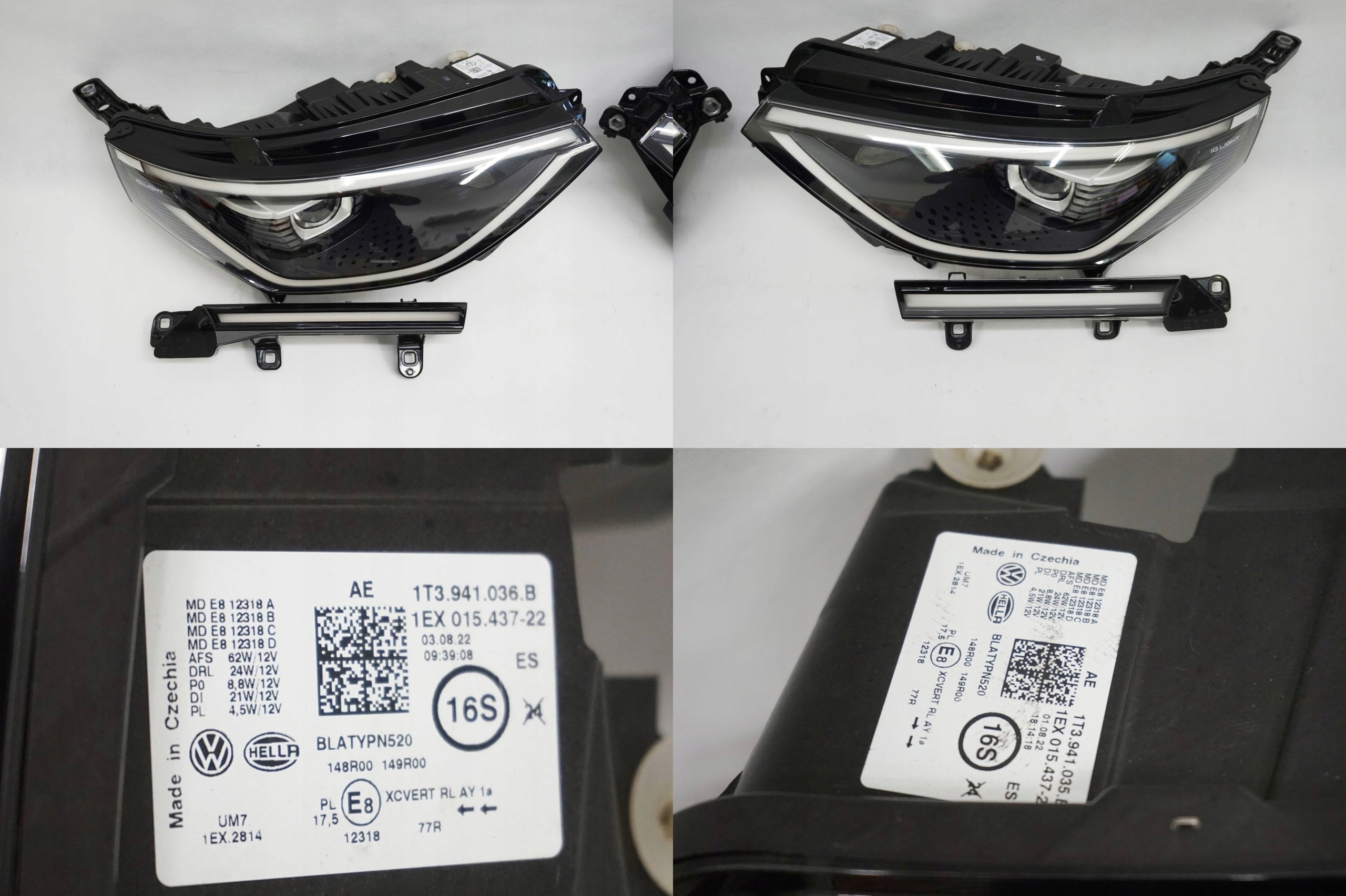 капот бампер Усилитель фары панель передняя / телевизор vw ID BUZZ