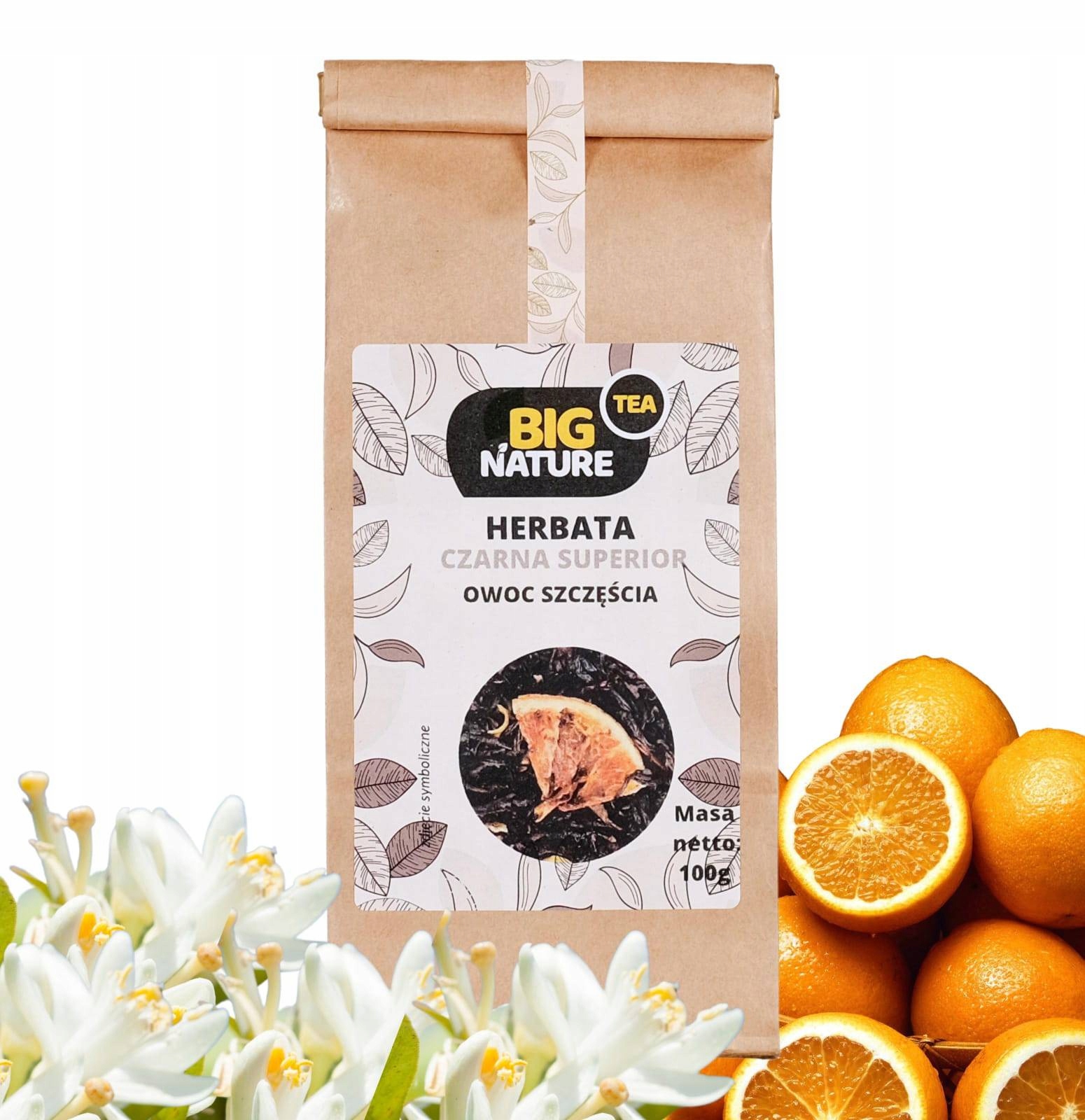 Herbata czarna EARL GREY OWOC SZCZĘŚCIA 100g - BIG NATURE — 3