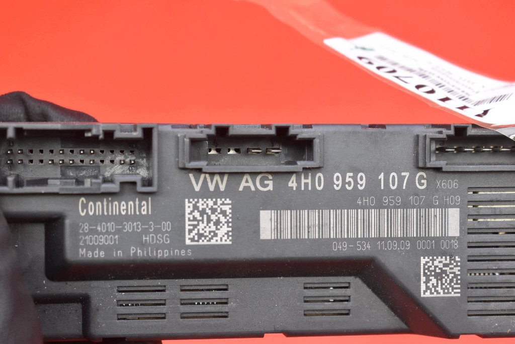 control unit module bonnet boot 4H0959107G PORSCHE PANAMERA 970 09-13