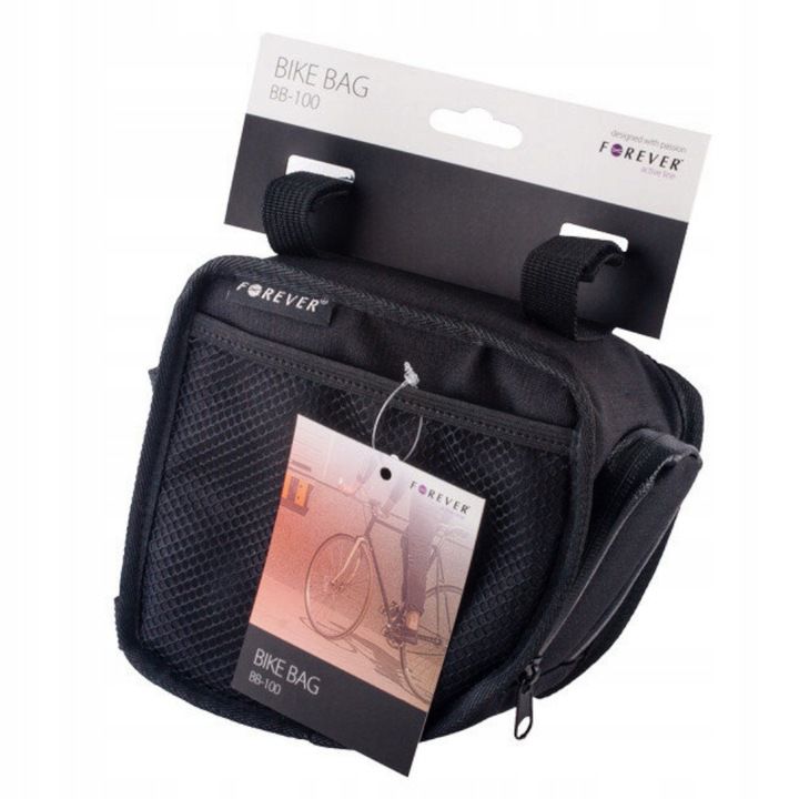 Torba Rowerowa Forever BB-100 Czarna
