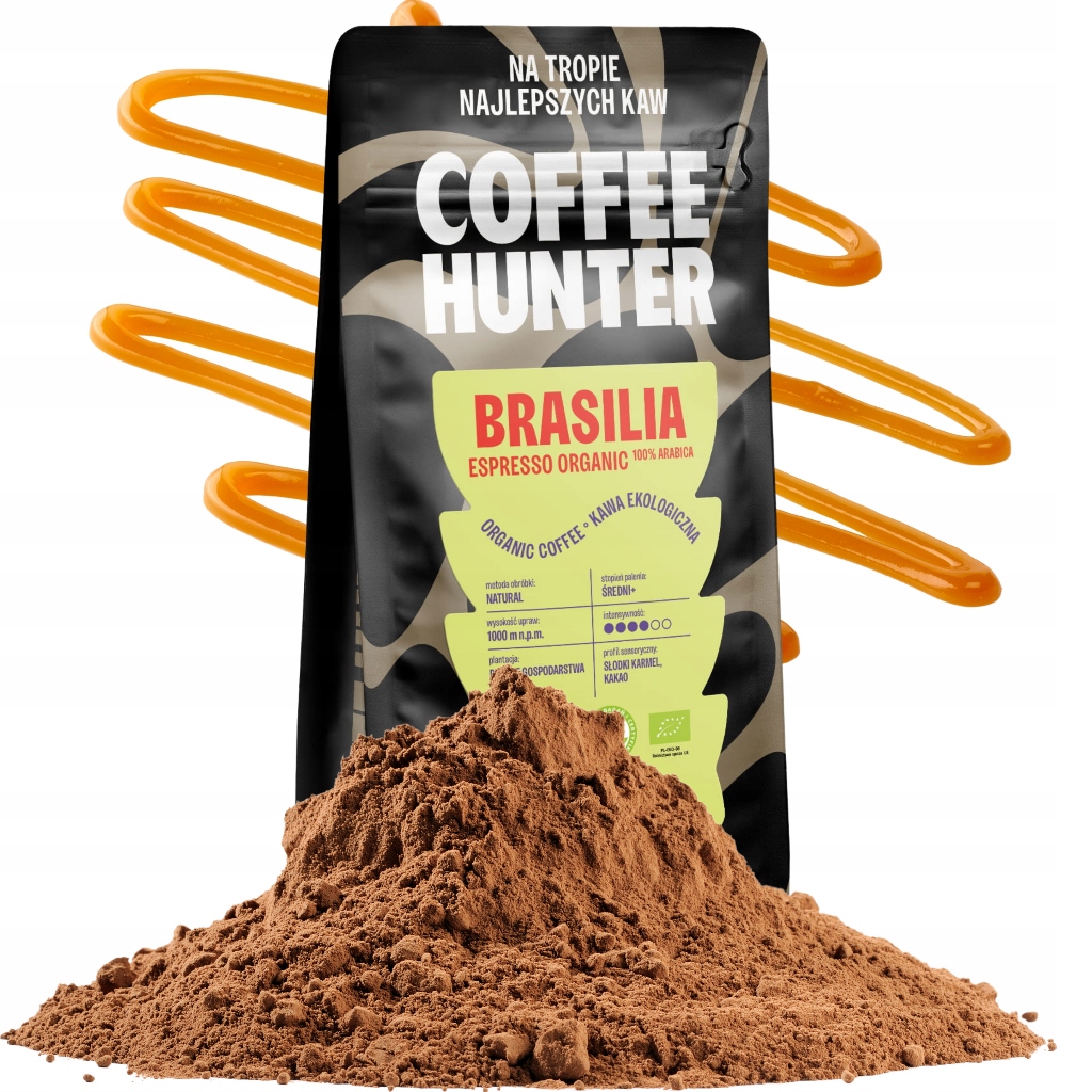 Kawa Organiczna Brasilia Colibri Espresso 1000g Coffee Hunter