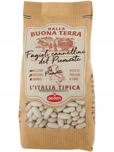 Levně 4 x Fazole Cannellini z Piemontu 350 g Pedon