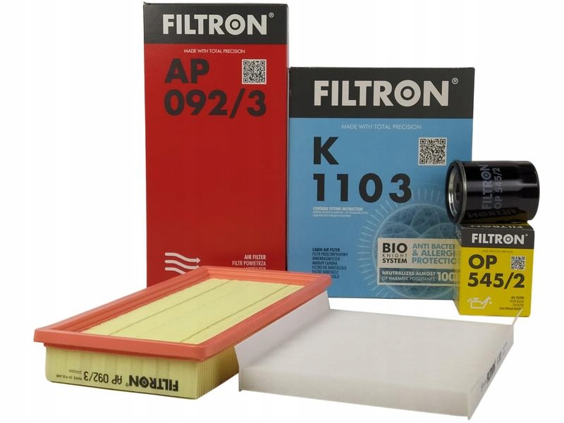 

Filtron Zestaw Filtrów Fiat Bravo II 1.4 90KM