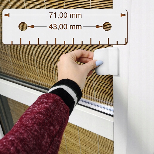 KLAMKA DO OKIEN ZATRZASK BALKONOWY UCHWYT POCHWYT DRZWI BALKONOWYCH BRĄZOWA Rodzaj Pochwyt