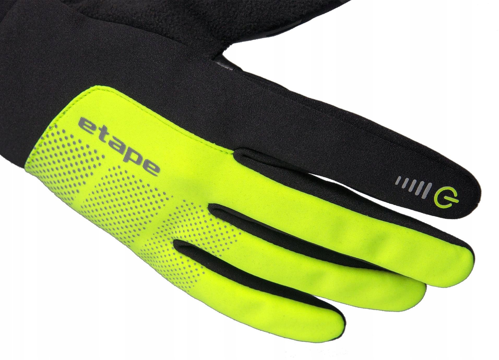 ETAPE Skin+rękawice biegówki obsługa smartfona M Rozmiar M