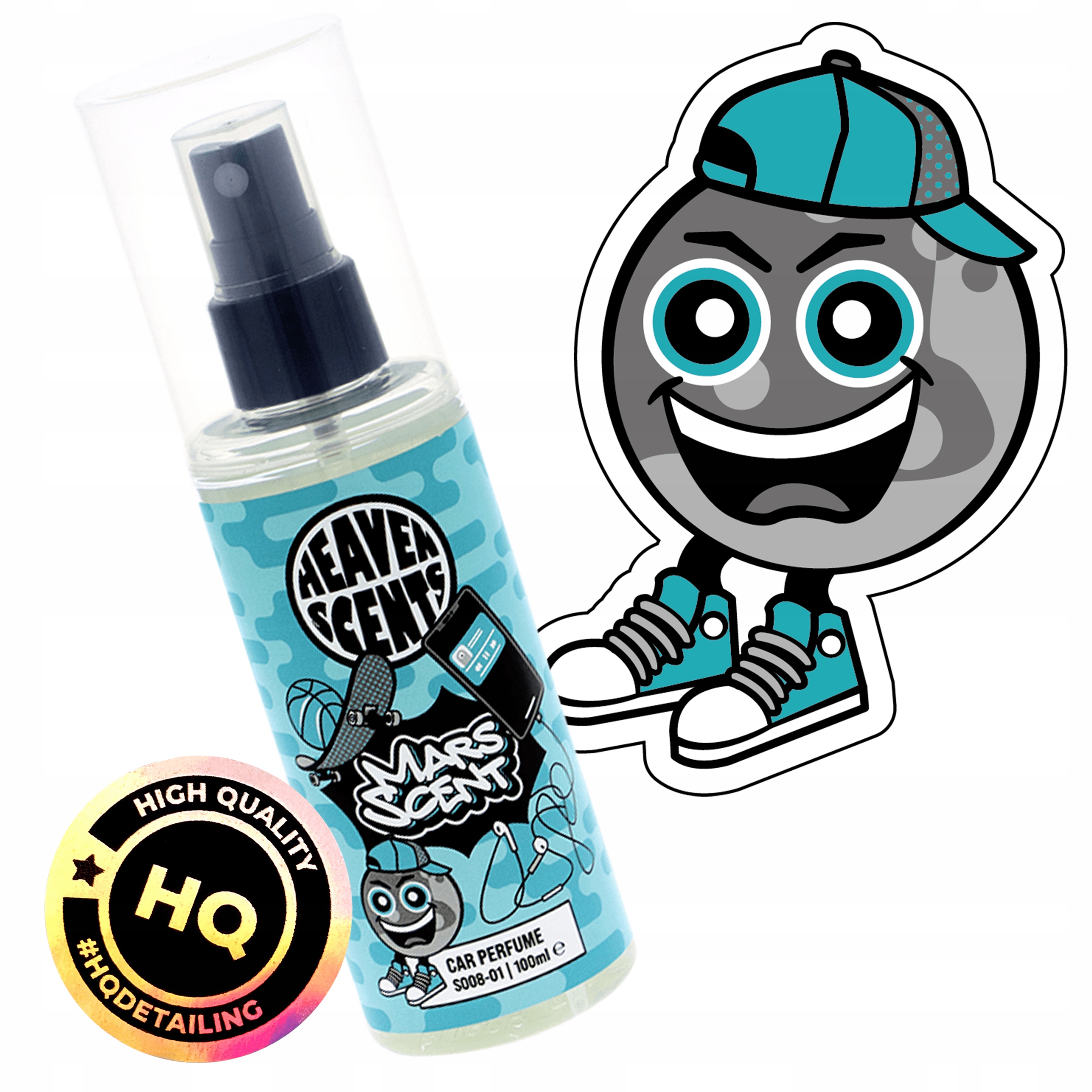 HEAVEN SCENTS Perfumy Samochodowe MARS SCENT 100ml