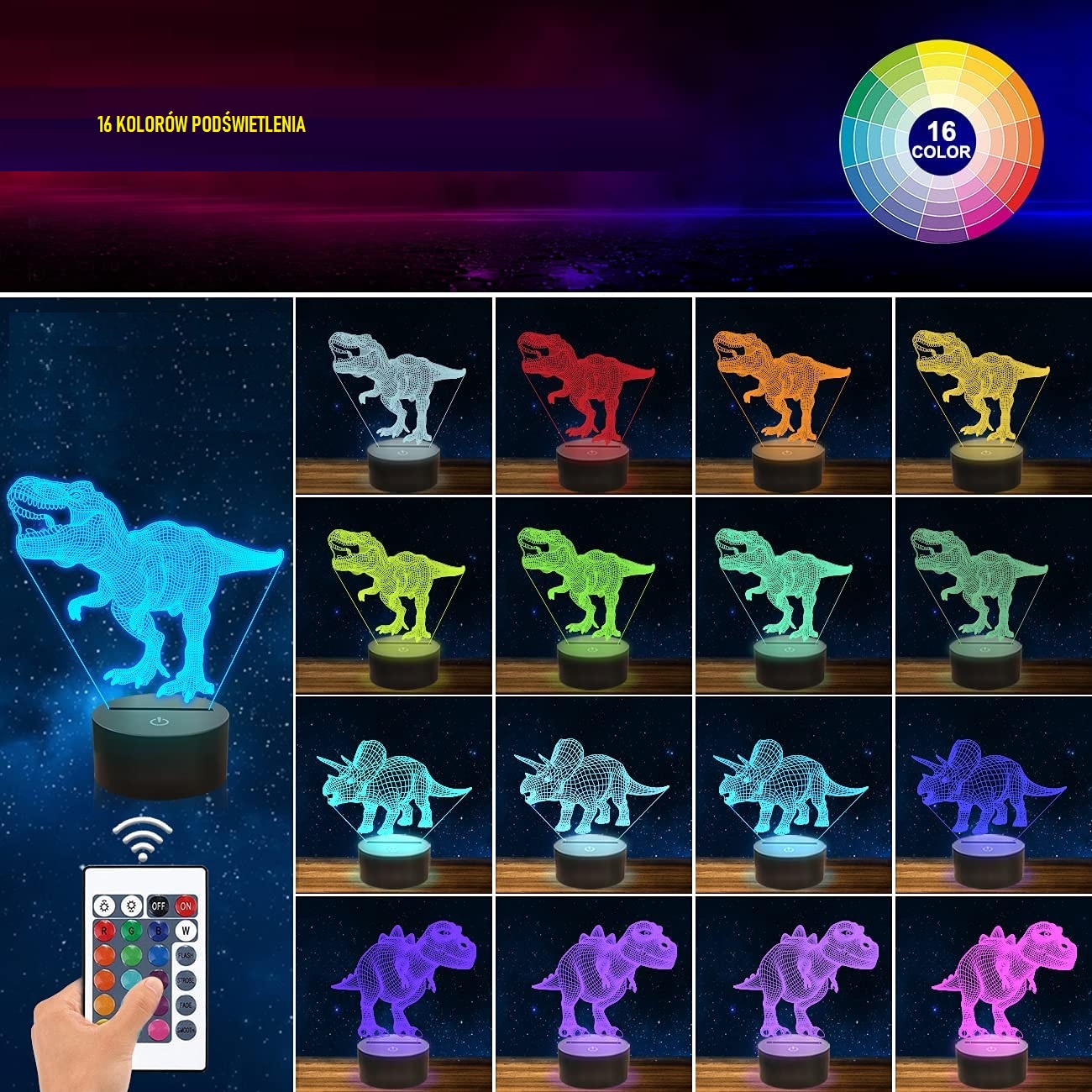 Lampka Nocna 3D Led NINTENDO SWITCH Grawer Imię Zasilanie sieciowe