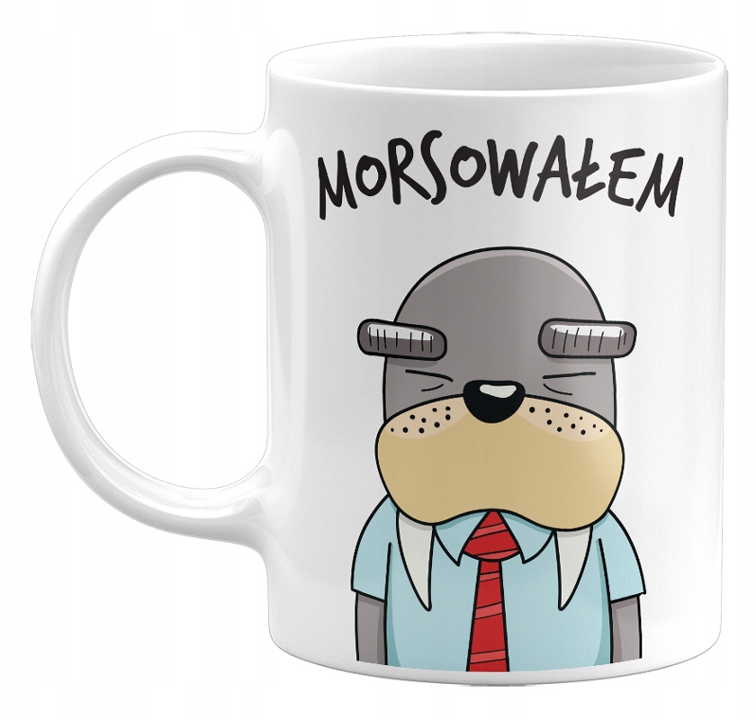 

Kubek Morsowałem Śmieszny Dla Morsa 330ML