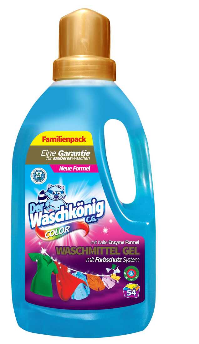 

Der Waschkonig żel d/prania tkanin kolor. 1625ml