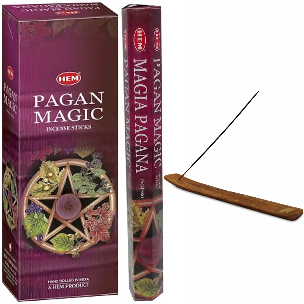 

Indyjskie Kadzidełka Pogańska Magia 20 Sztuk Hem