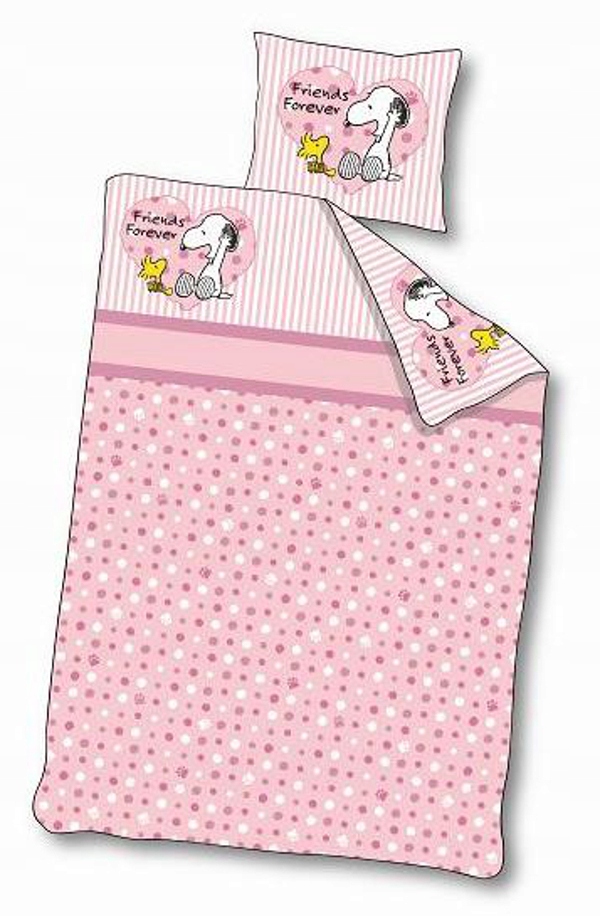 Komplet Pościeli Snoopy 100 x 140 cm