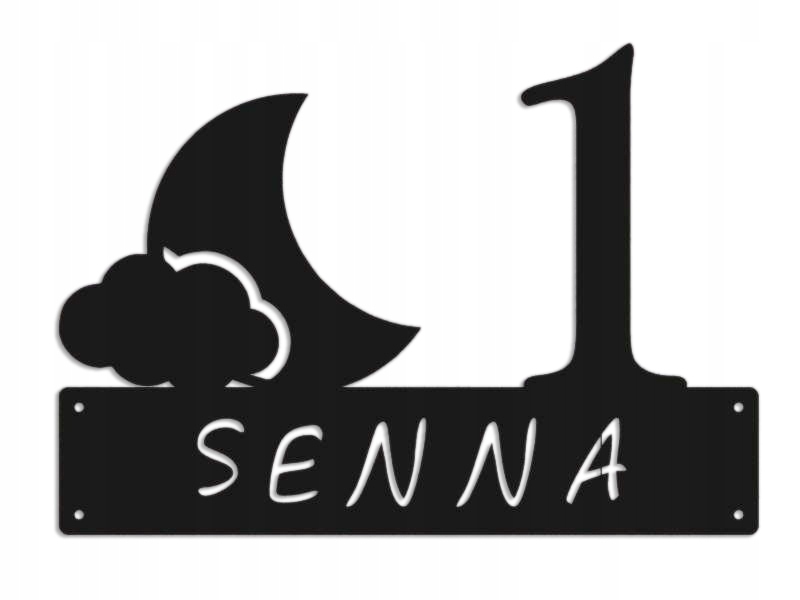 Číslo Na Dom 80 cm Tabuľa Adresa Ocel 2 mm Grafika 5676