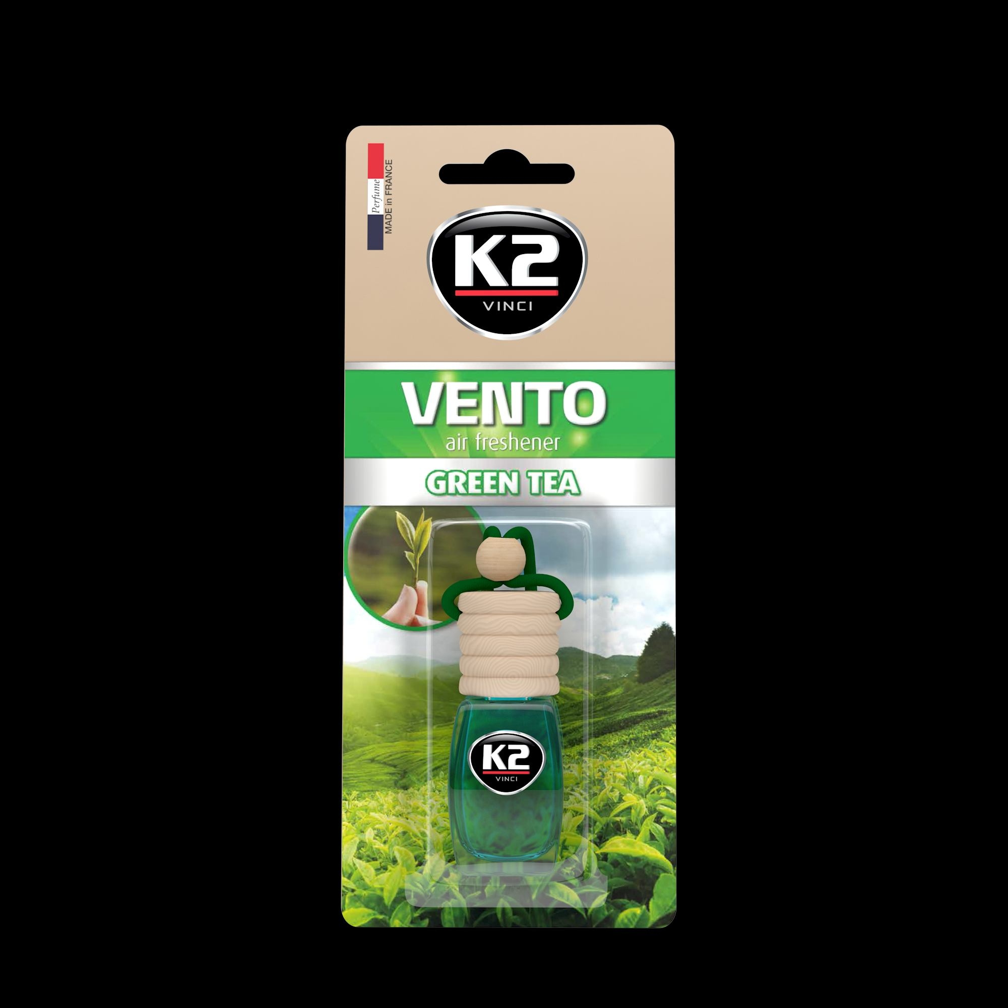 ZAPACH VENTO ZIELONA HERBATA 8ML K2 ZAWIESZKA