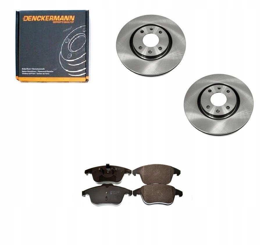 Kotouče Citroen C4 A Peugeot 208 307 308 3008 Přední 302 MM Sada