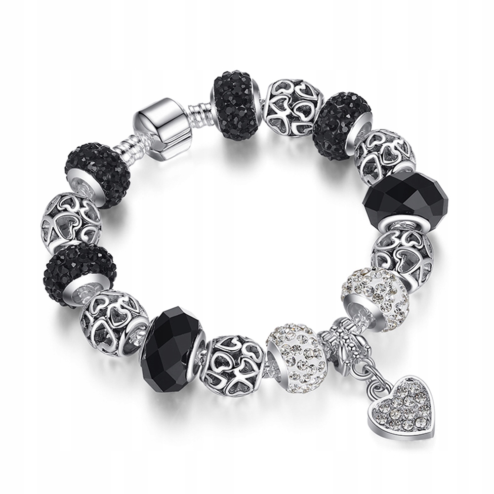 

Zestaw beads do bransoletka modułowa Pandora 15szt