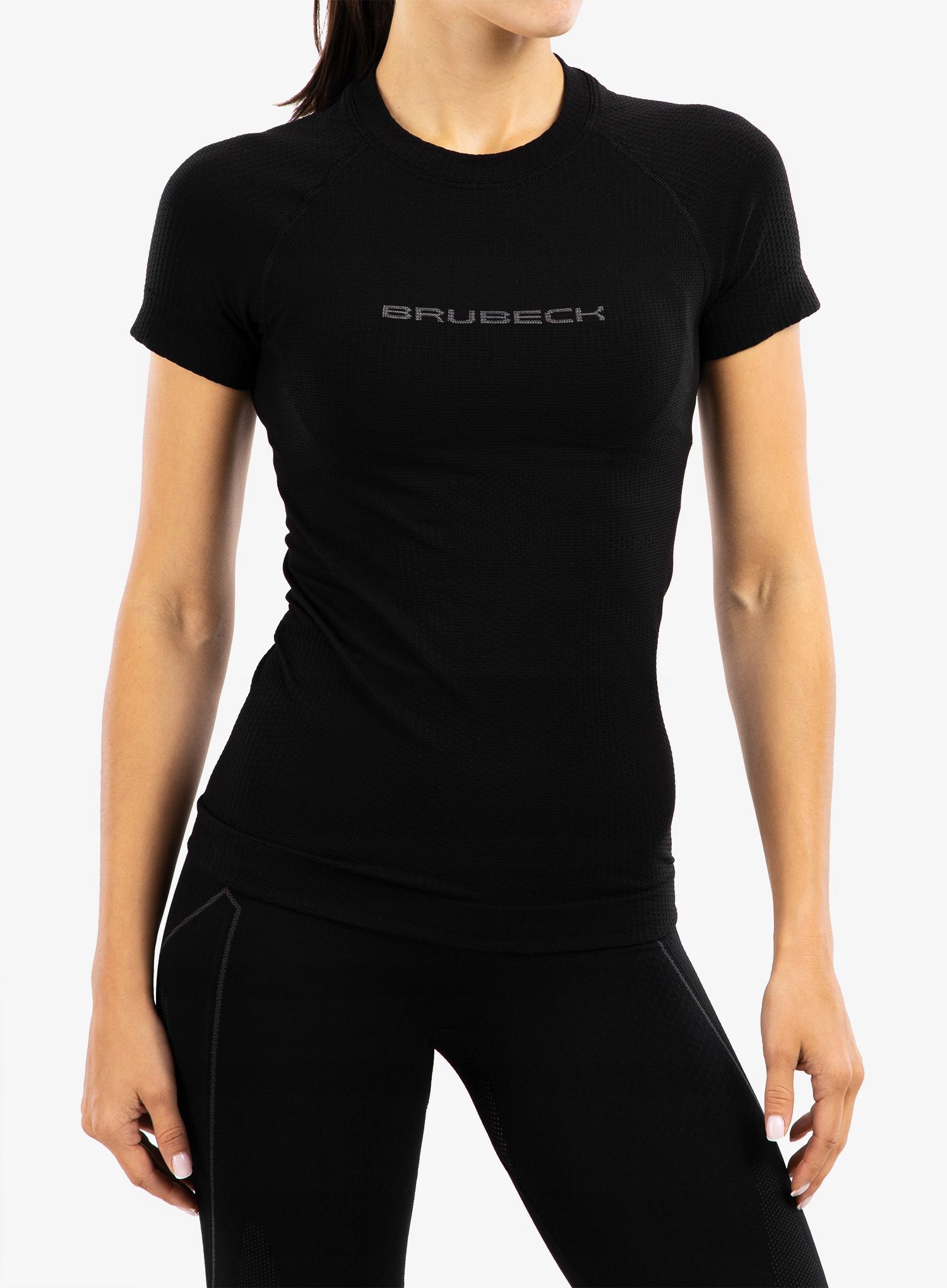 Koszulka damska Brubeck 3D Run Pro T-shirt black L