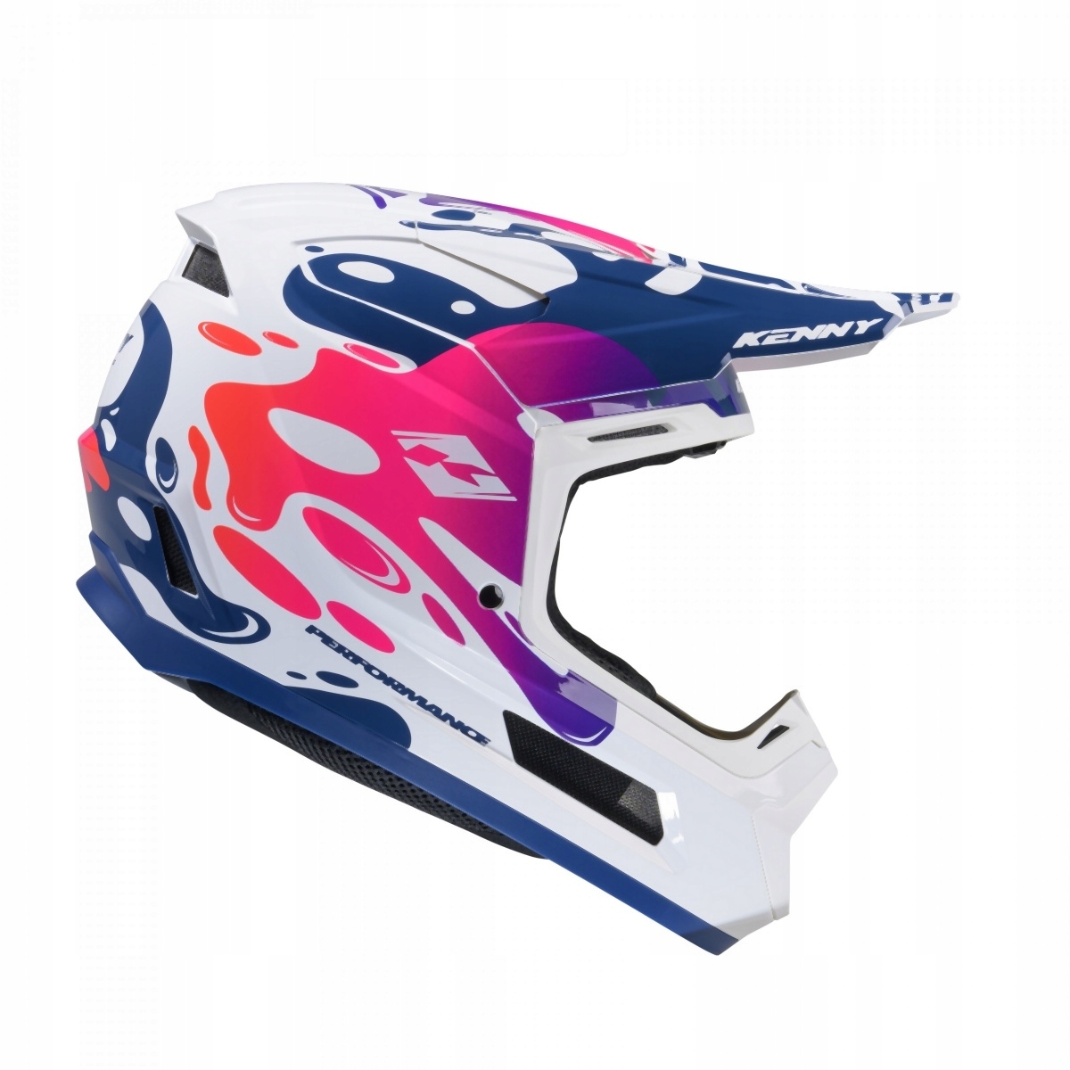 Kenny Racing Cross/enduro Prilba Model Performance Ert Graphic Fluid Color Bi