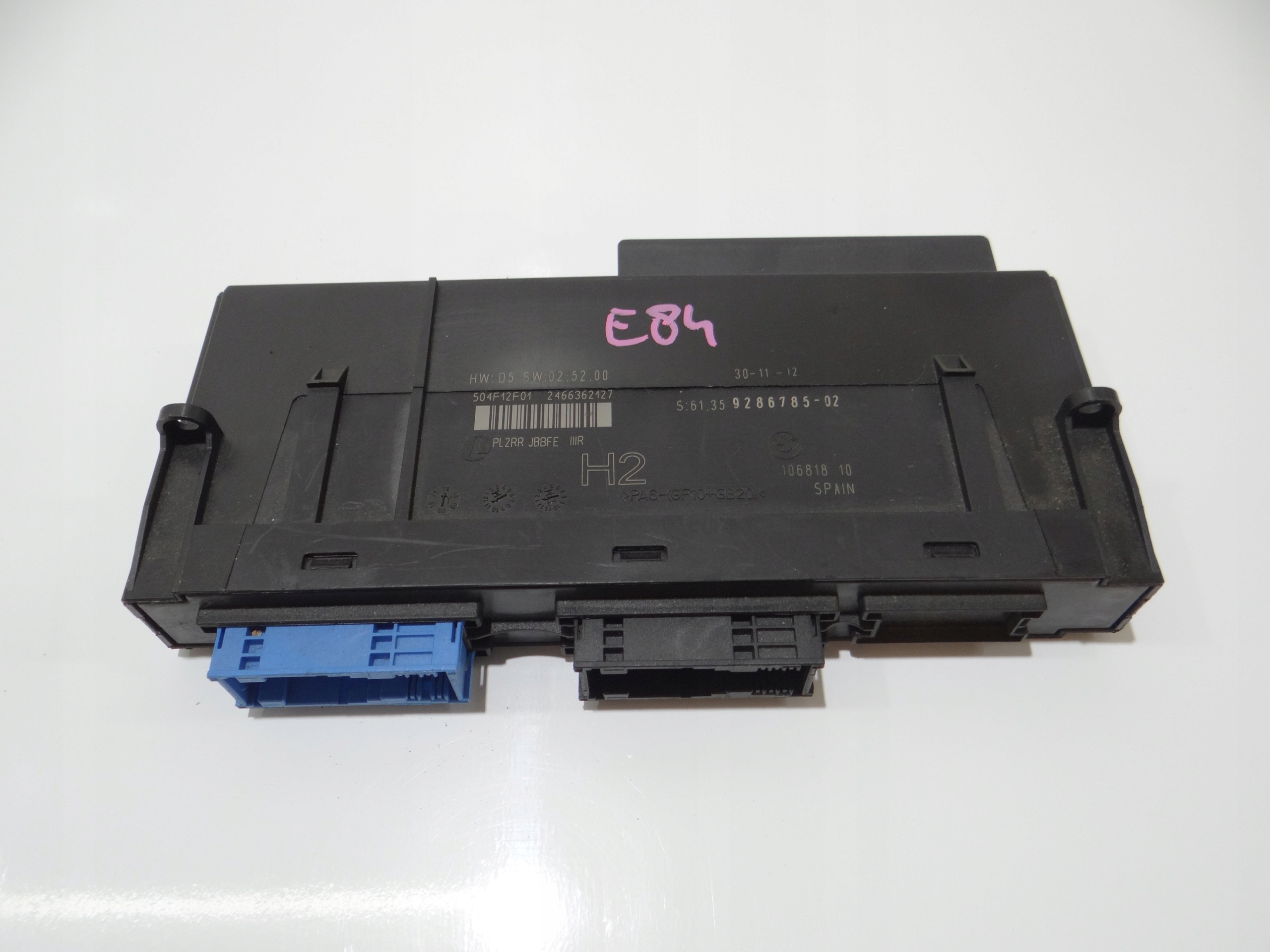 BMW X1 E84 comfort control unit 9286785