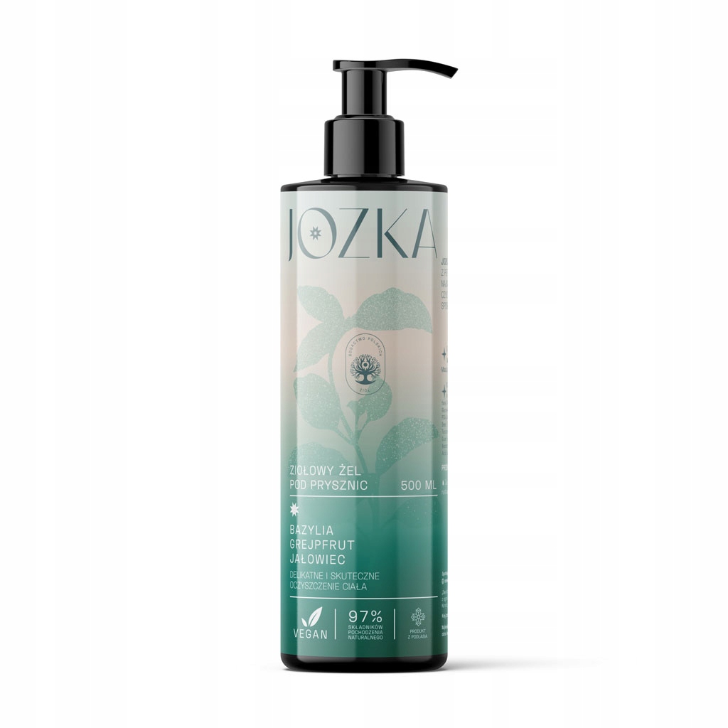 Jozka Bylinný sprchový gel bazalka grapefruit jalovec 500 ml