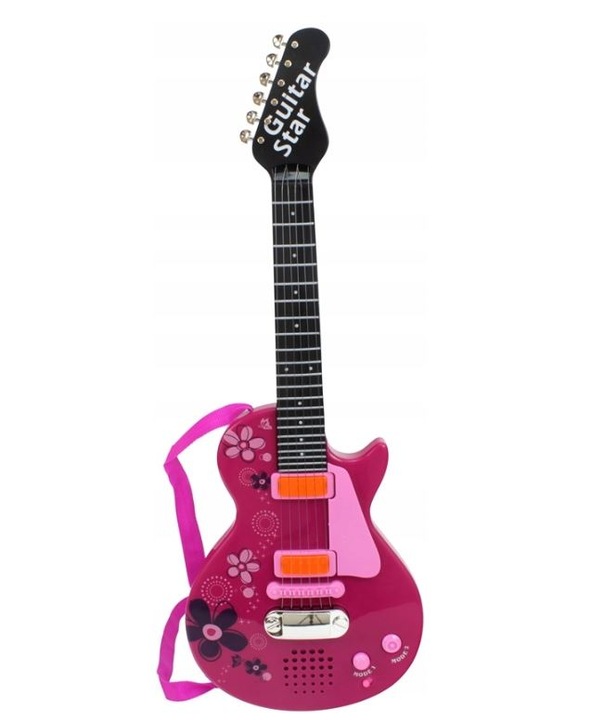 GITARA ELEKTRYCZNA DLA DZIECI RYTMY MELODIE PASEK Rodzaj gitara